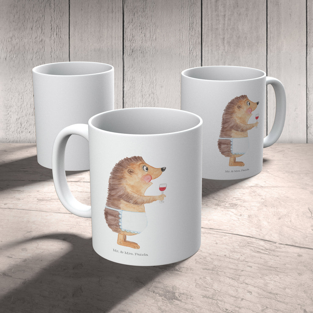 Tasse Igel mit Wein Wein Spruch, Igel, Geschenk Weintrinker, Geschenk Weinliebhaber, Wein Deko, Weinglas, Rotwein, Weißwein, Wein trinken Becher, Kaffeetasse, Kaffeebecher, Tee, Frühstück, Büro  süße Tiermotive, gute Laune, lustige Sprüche, Tiere