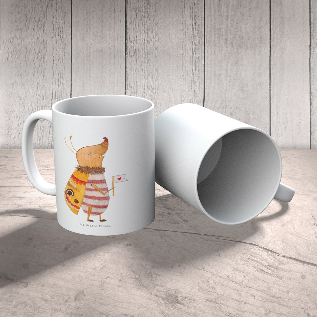 Tasse Nachtfalter mit Fähnchen
