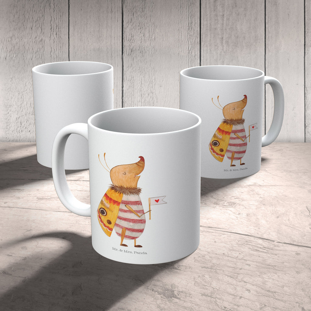 Tasse Nachtfalter mit Fähnchen