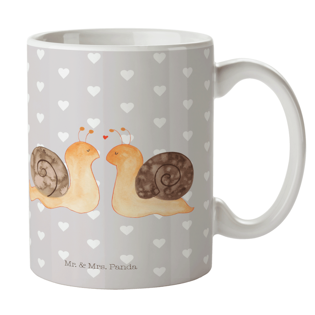 Tasse Schnecken Liebe Becher, Kaffeetasse, Kaffeebecher, Tee, Frühstück, Büro, Liebe, Partner, Freund, Freundin, Ehemann, Ehefrau, Heiraten, Verlobung, Heiratsantrag, Liebesgeschenk, Jahrestag, Hocheitstag