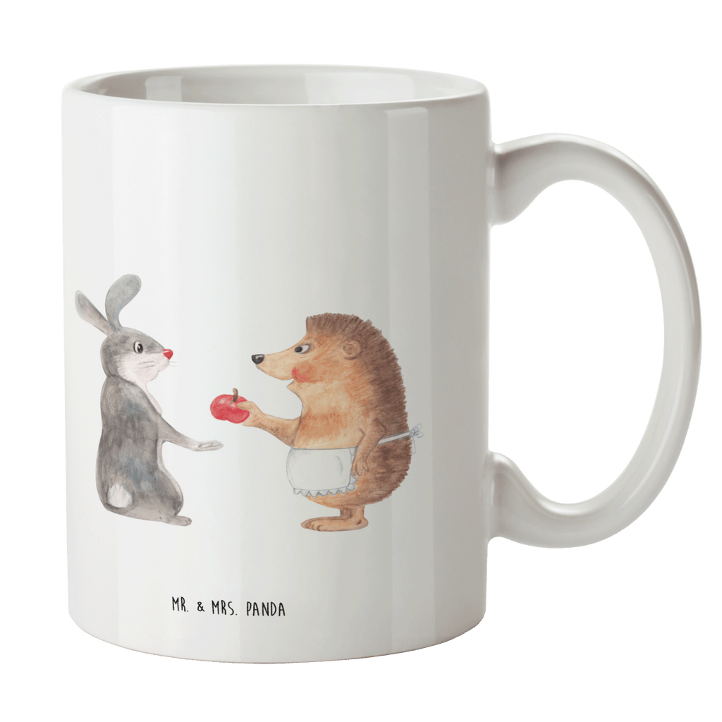Tasse Liebe ist nie ohne Schmerz Igel und Hase, Igel, Hase, Liebe Spruch, Liebeskummer Geschenk, Herzschmerz, Trösten, Trennungsschmerz, Spruch romantisch Becher, Kaffeetasse, Kaffeebecher, Tee, Frühstück, Büro  süße Tiermotive, gute Laune, lustige Sprüche, Tiere