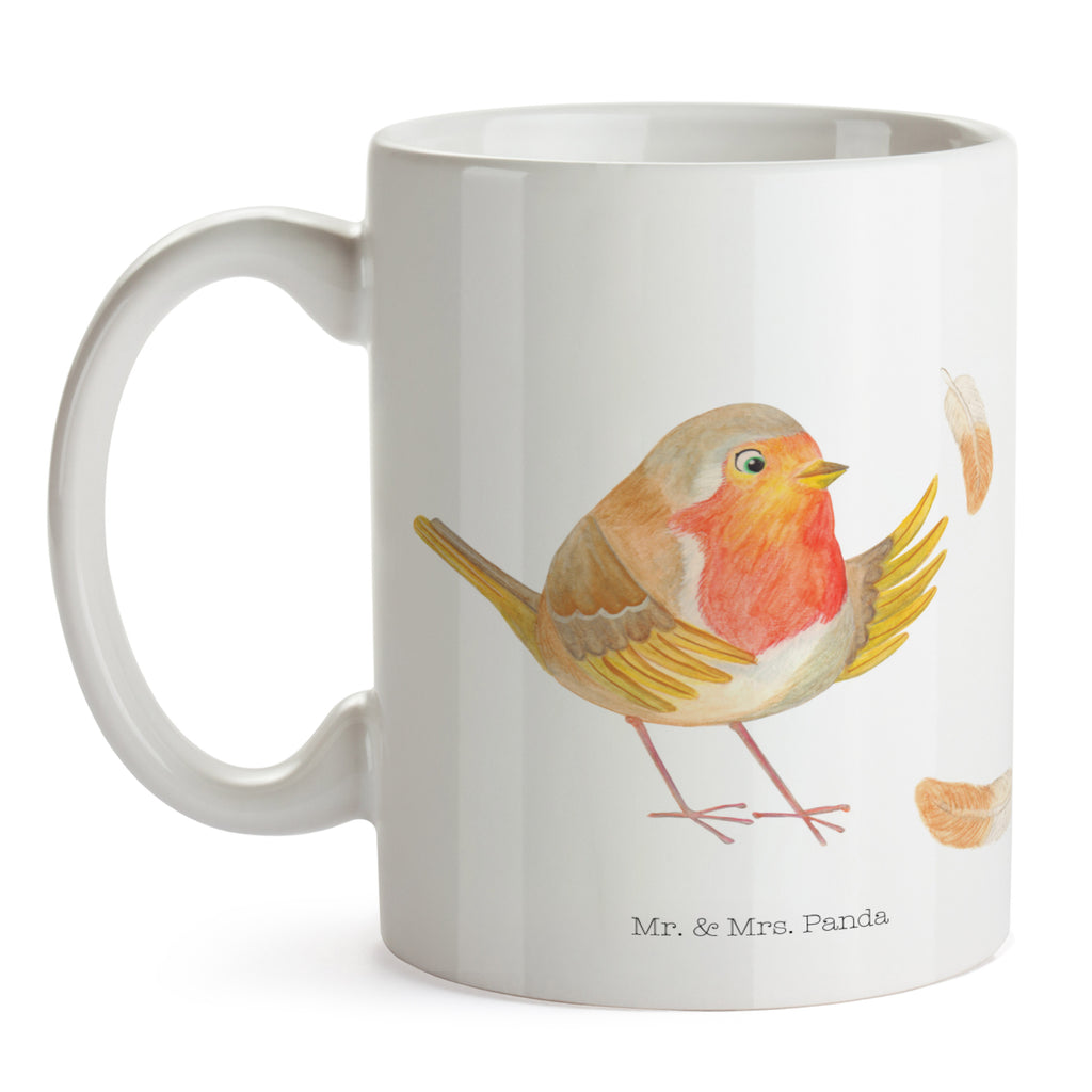 Tasse Rotkehlchen mit Federn What if i fall, Rotkehlchen, Spruch Motivation, Spruch Mut, Vogel, Motivation Sprüche, Motivationsbilder, fliegen  Becher, Kaffeetasse, Kaffeebecher, Tee, Frühstück, Büro  süße Tiermotive, gute Laune, lustige Sprüche, Tiere