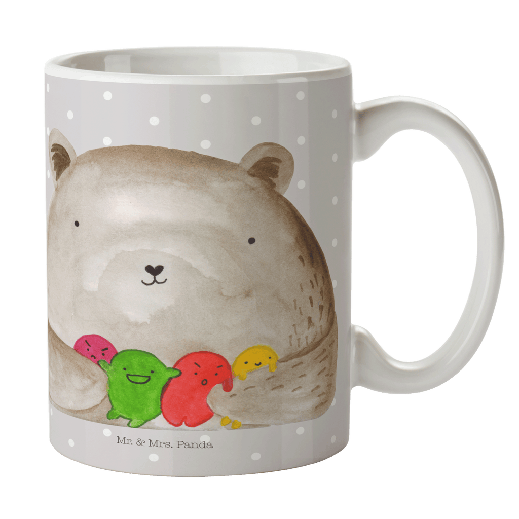 Tasse Bär Gefühl Bär, Wahnsinn, Verrückt, Durchgedreht Becher, Kaffeetasse, Kaffeebecher, Tee, Frühstück, Büro  Bär, Teddy, Teddybär