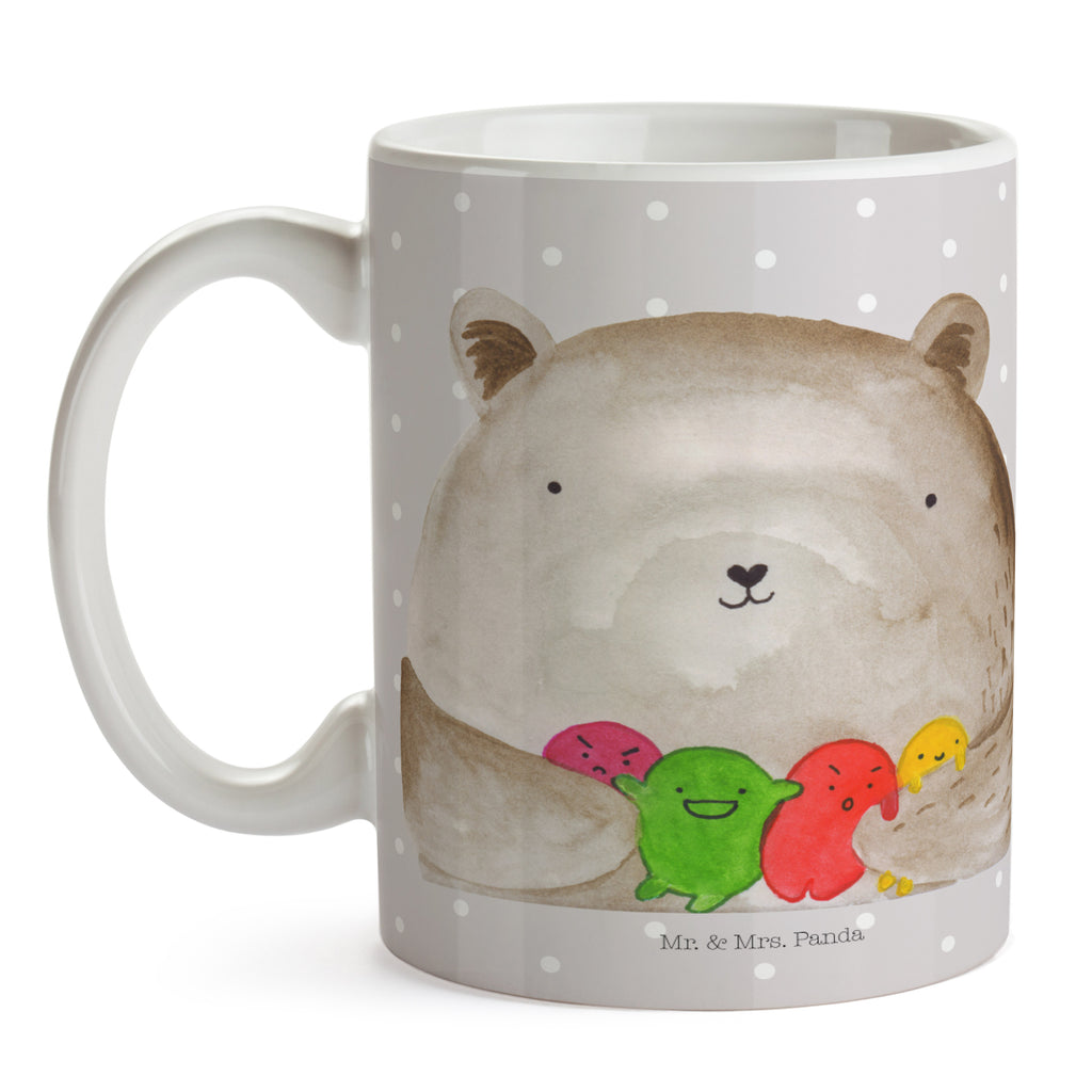 Tasse Bär Gefühl Bär, Wahnsinn, Verrückt, Durchgedreht Becher, Kaffeetasse, Kaffeebecher, Tee, Frühstück, Büro  Bär, Teddy, Teddybär