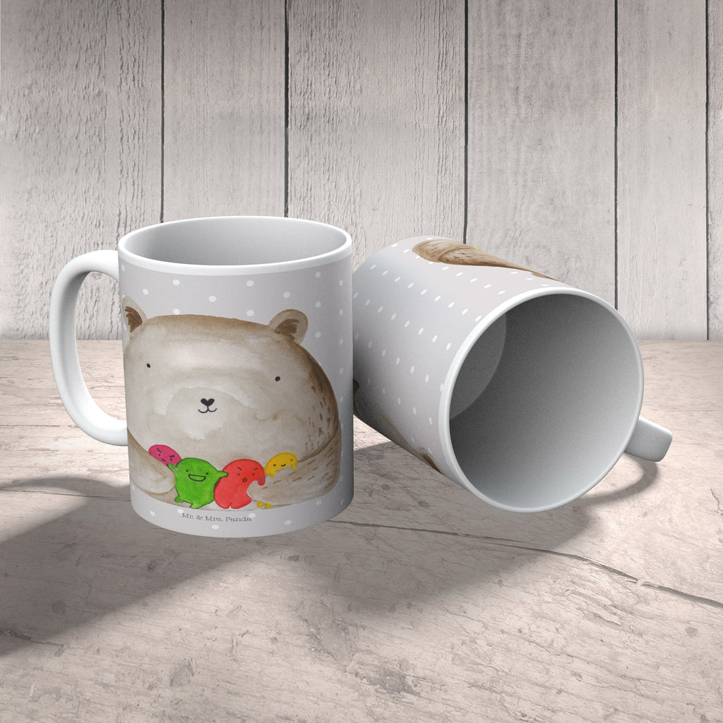 Tasse Bär Gefühl Bär, Wahnsinn, Verrückt, Durchgedreht Becher, Kaffeetasse, Kaffeebecher, Tee, Frühstück, Büro  Bär, Teddy, Teddybär