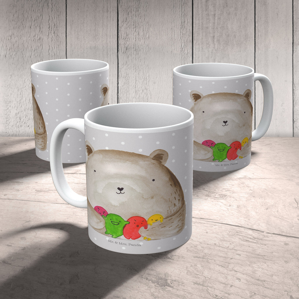 Tasse Bär Gefühl Bär, Wahnsinn, Verrückt, Durchgedreht Becher, Kaffeetasse, Kaffeebecher, Tee, Frühstück, Büro  Bär, Teddy, Teddybär