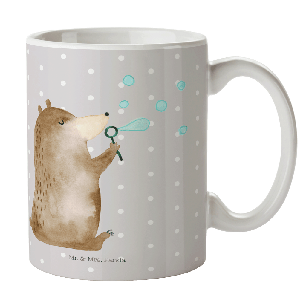 Tasse Bär Seifenblasen Seifenblasen Bär Lustig Sein Glücklich Traurig Happy Becher, Kaffeetasse, Kaffeebecher, Tee, Frühstück, Büro  Bär, Teddy, Teddybär