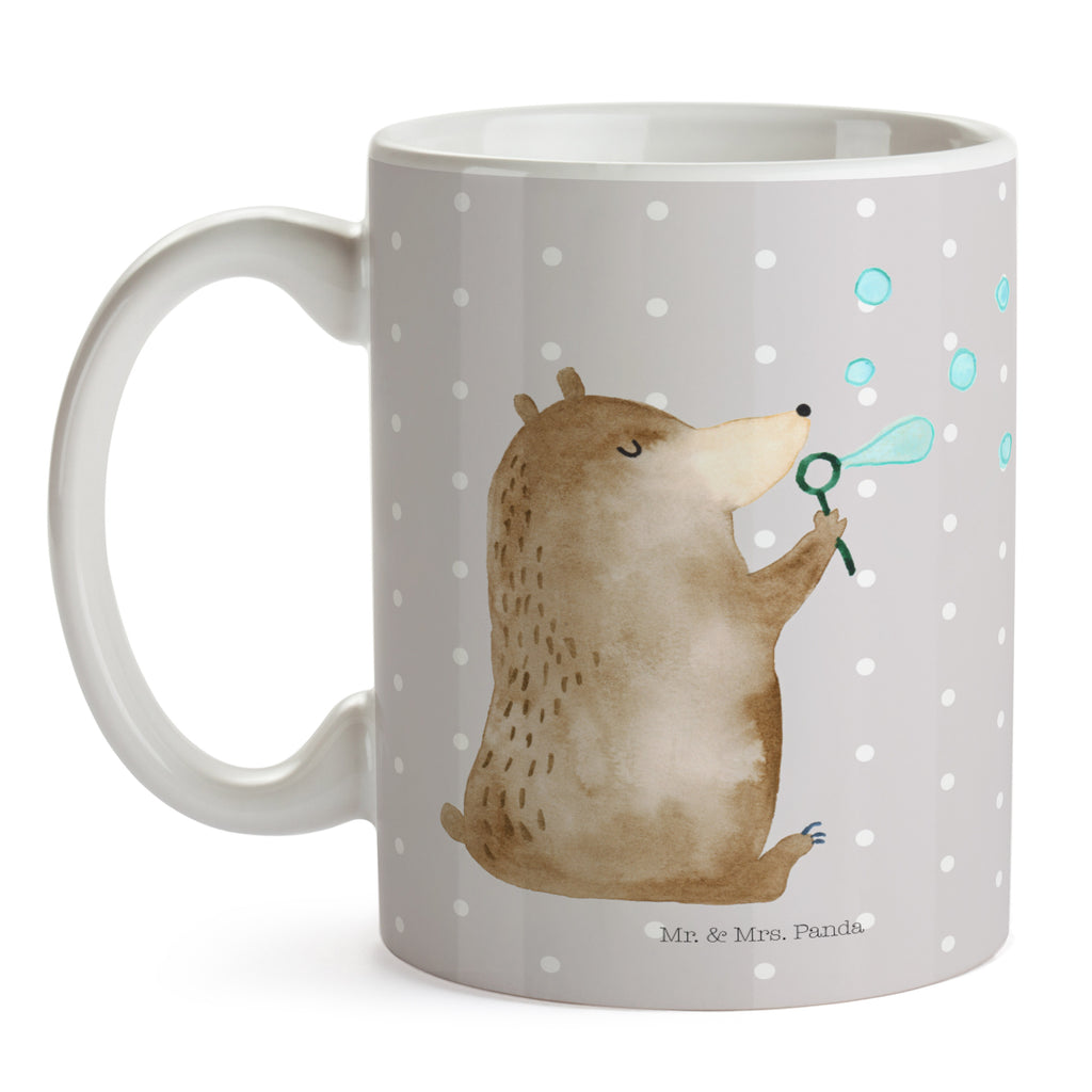 Tasse Bär Seifenblasen Seifenblasen Bär Lustig Sein Glücklich Traurig Happy Becher, Kaffeetasse, Kaffeebecher, Tee, Frühstück, Büro  Bär, Teddy, Teddybär