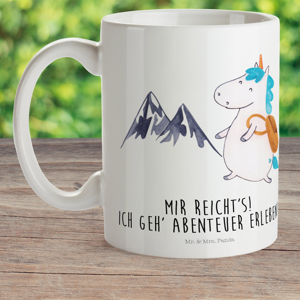 Kindertasse Einhorn Bergsteiger Kunststoff Tasse, Kindergarten, Tasse, Trinkbecher, Camping Becher, Kaffeetasse, Kunststoffbecher, Kindergartenbecher, Outdoorgeschirr, Kunststoffgeschirr, Reisebecher, Reisetasse, Kinderbecher, Einhorn, Einhörner, Einhorn Deko, Pegasus, Unicorn, Bergsteiger, Abenteuer, Berge, Abenteurer, Weltenbummler, Weltreise, Reisen, Urlaub, Entdecker