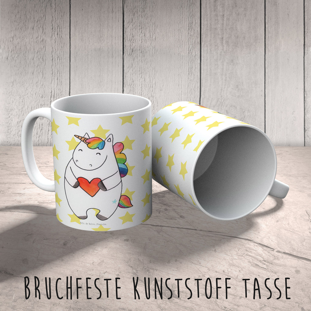Kindertasse Einhorn Herz Kunststoff Tasse, Kindergarten, Tasse, Trinkbecher, Camping Becher, Kaffeetasse, Kunststoffbecher, Kindergartenbecher, Outdoorgeschirr, Kunststoffgeschirr, Reisebecher, Reisetasse, Kinderbecher, Einhorn, Einhörner, Einhorn Deko, Pegasus, Unicorn, Herz, schlimm, böse, witzig, lustig, Freundin, anders, bunt