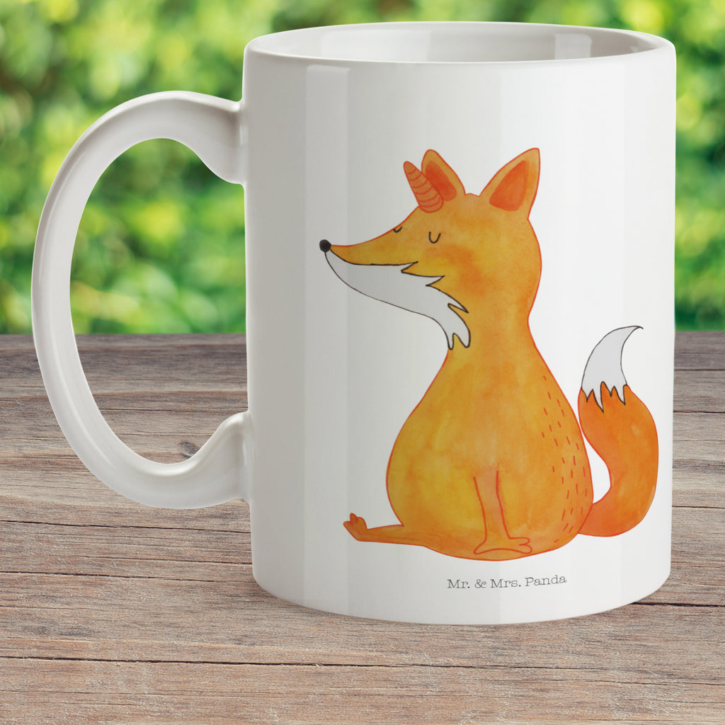 Kindertasse Fuchshörnchen Kunststoff Tasse, Kindergarten, Tasse, Trinkbecher, Camping Becher, Kaffeetasse, Kunststoffbecher, Kindergartenbecher, Outdoorgeschirr, Kunststoffgeschirr, Reisebecher, Reisetasse, Kinderbecher, Einhorn, Einhörner, Einhorn Deko, Pegasus, Unicorn, Fuchs, Unicorns, Fuchshörnchen, Fuchshorn, Foxycorn, Füchse