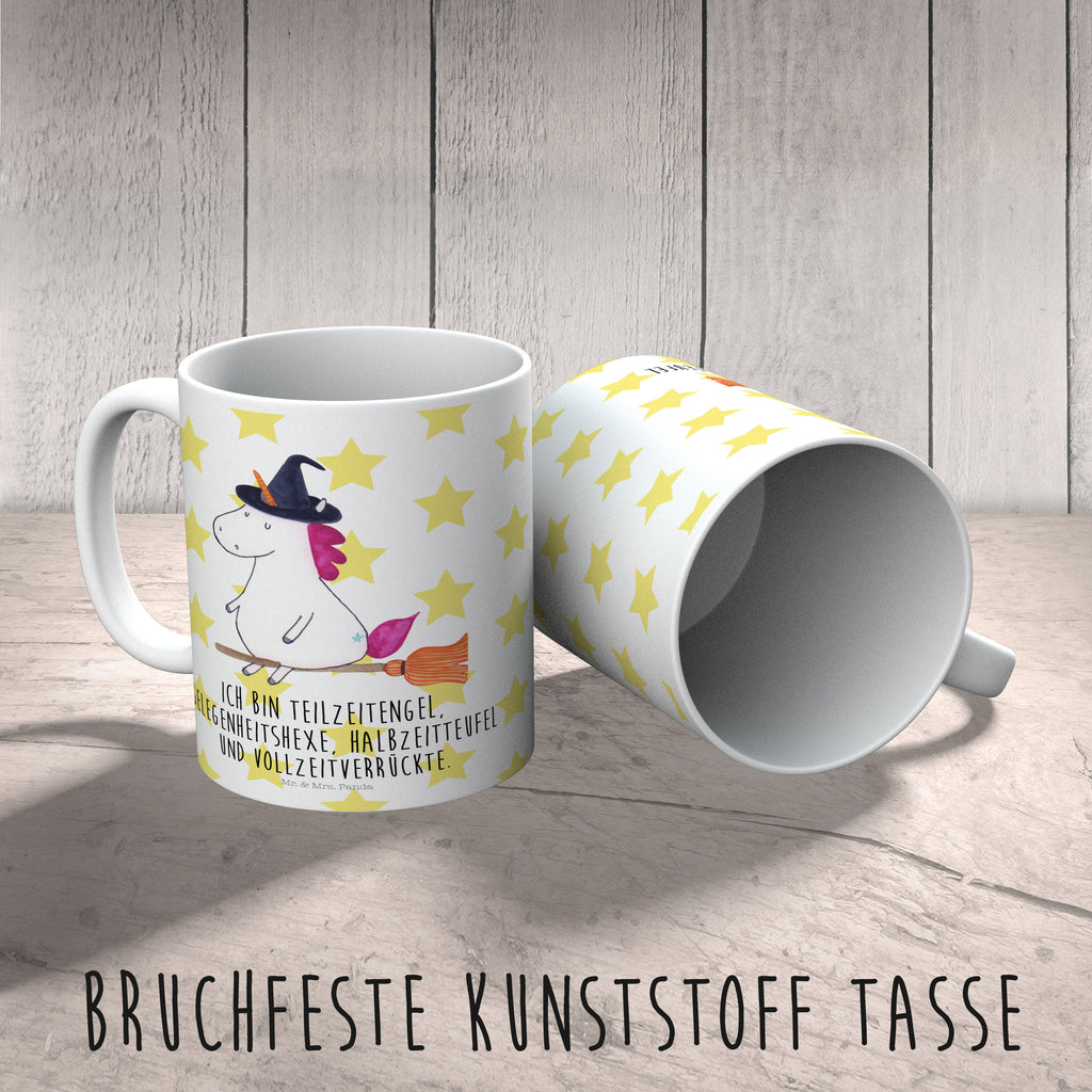 Kindertasse Einhorn Hexe Kunststoff Tasse, Kindergarten, Tasse, Trinkbecher, Camping Becher, Kaffeetasse, Kunststoffbecher, Kindergartenbecher, Outdoorgeschirr, Kunststoffgeschirr, Reisebecher, Reisetasse, Kinderbecher, Einhorn, Einhörner, Einhorn Deko, Pegasus, Unicorn, Frau, Ehefrau, Hexe, Teufel, Engel, Verrückte, Freundin, Leben, Zicke