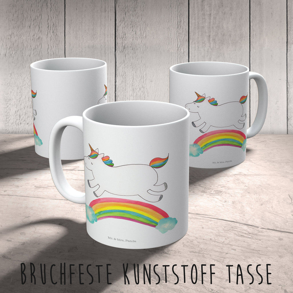Kindertasse Einhorn Regenbogen Kunststoff Tasse, Kindergarten, Tasse, Trinkbecher, Camping Becher, Kaffeetasse, Kunststoffbecher, Kindergartenbecher, Outdoorgeschirr, Kunststoffgeschirr, Reisebecher, Reisetasse, Kinderbecher, Einhorn, Einhörner, Einhorn Deko, Pegasus, Unicorn, Regenbogen, Glitzer, Einhornpower, Erwachsenwerden, Einhornautobahn