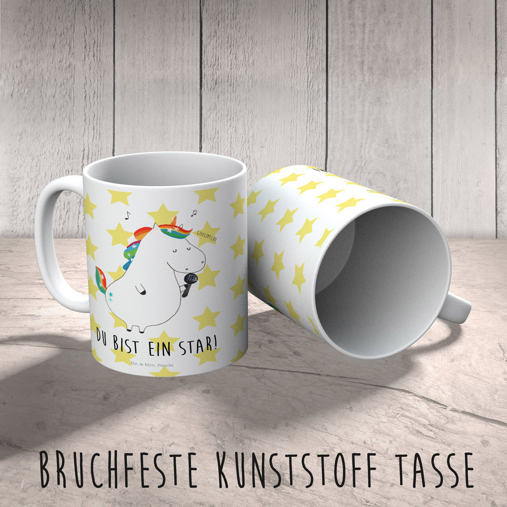 Kindertasse Einhorn Sänger Kunststoff Tasse, Kindergarten, Tasse, Trinkbecher, Camping Becher, Kaffeetasse, Kunststoffbecher, Kindergartenbecher, Outdoorgeschirr, Kunststoffgeschirr, Reisebecher, Reisetasse, Kinderbecher, Einhorn, Einhörner, Einhorn Deko, Pegasus, Unicorn, Glitzer, Konfetti, Party, Geburtstag, Feier, Fest, Disco, Sängerin, Sänger, Freundin