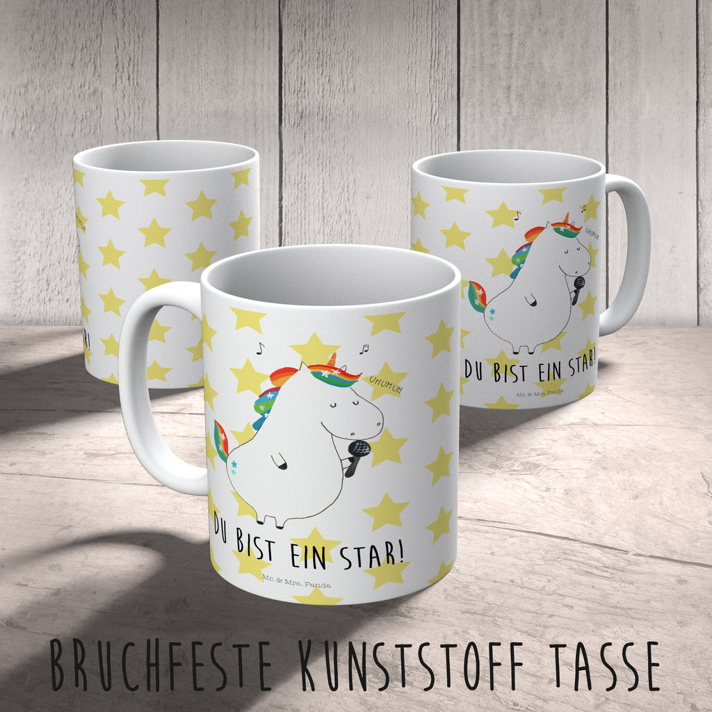 Kindertasse Einhorn Sänger Kunststoff Tasse, Kindergarten, Tasse, Trinkbecher, Camping Becher, Kaffeetasse, Kunststoffbecher, Kindergartenbecher, Outdoorgeschirr, Kunststoffgeschirr, Reisebecher, Reisetasse, Kinderbecher, Einhorn, Einhörner, Einhorn Deko, Pegasus, Unicorn, Glitzer, Konfetti, Party, Geburtstag, Feier, Fest, Disco, Sängerin, Sänger, Freundin