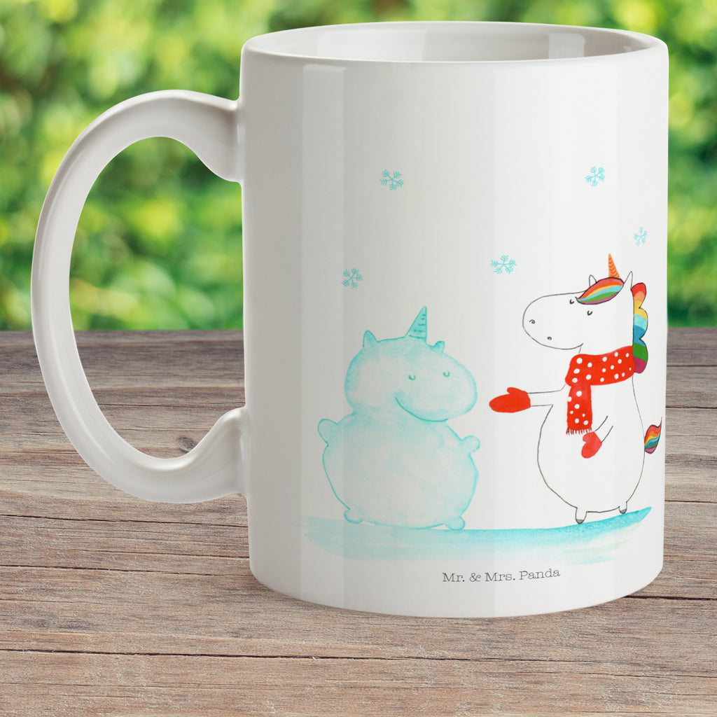Kindertasse Einhorn Schneemann Kunststoff Tasse, Kindergarten, Tasse, Trinkbecher, Camping Becher, Kaffeetasse, Kunststoffbecher, Kindergartenbecher, Outdoorgeschirr, Kunststoffgeschirr, Reisebecher, Reisetasse, Kinderbecher, Einhorn, Einhörner, Einhorn Deko, Pegasus, Unicorn, Schneemann, Winter, Schnee, Kuchen, Weihnachten, kalt, Mütze, Handschuhe, X-Mas