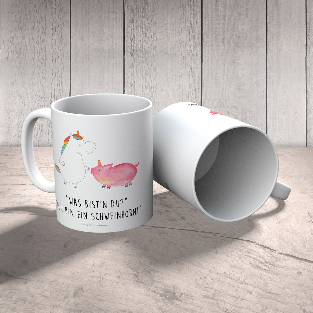 Kindertasse Einhorn + Schweinhorn Kunststoff Tasse, Kindergarten, Tasse, Trinkbecher, Camping Becher, Kaffeetasse, Kunststoffbecher, Kindergartenbecher, Outdoorgeschirr, Kunststoffgeschirr, Reisebecher, Reisetasse, Kinderbecher, Einhorn, Einhörner, Einhorn Deko, Pegasus, Unicorn, Freundschaft, Schweinhorn, Schwein, Freundin, Schweinchen