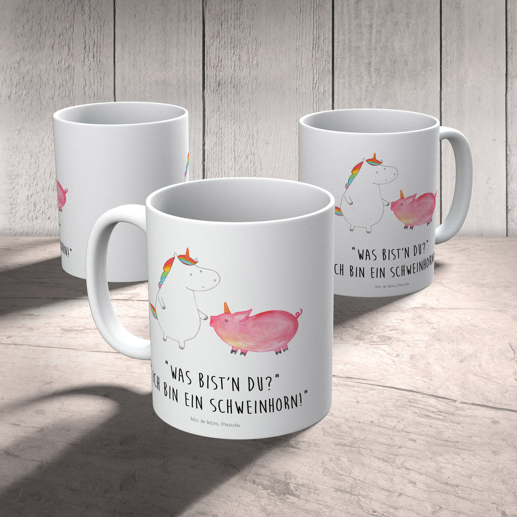 Kindertasse Einhorn + Schweinhorn Kunststoff Tasse, Kindergarten, Tasse, Trinkbecher, Camping Becher, Kaffeetasse, Kunststoffbecher, Kindergartenbecher, Outdoorgeschirr, Kunststoffgeschirr, Reisebecher, Reisetasse, Kinderbecher, Einhorn, Einhörner, Einhorn Deko, Pegasus, Unicorn, Freundschaft, Schweinhorn, Schwein, Freundin, Schweinchen