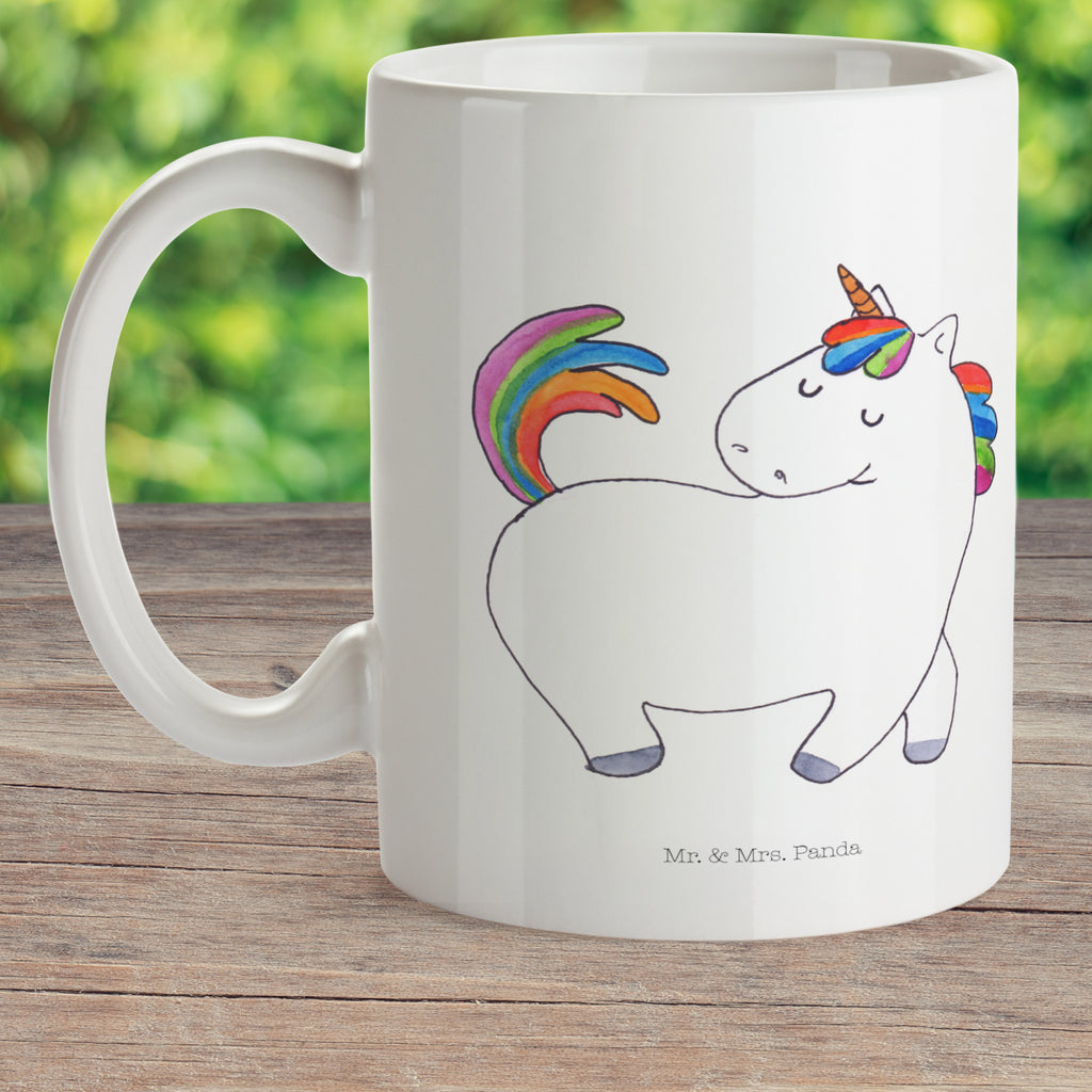Kindertasse Einhorn stolzierend Kunststoff Tasse, Kindergarten, Tasse, Trinkbecher, Camping Becher, Kaffeetasse, Kunststoffbecher, Kindergartenbecher, Outdoorgeschirr, Kunststoffgeschirr, Reisebecher, Reisetasse, Kinderbecher, Einhorn, Einhörner, Einhorn Deko, Pegasus, Unicorn, stolz, anders, bunt, Pferd, Reiter, Reiten, Freundin, Geschenk