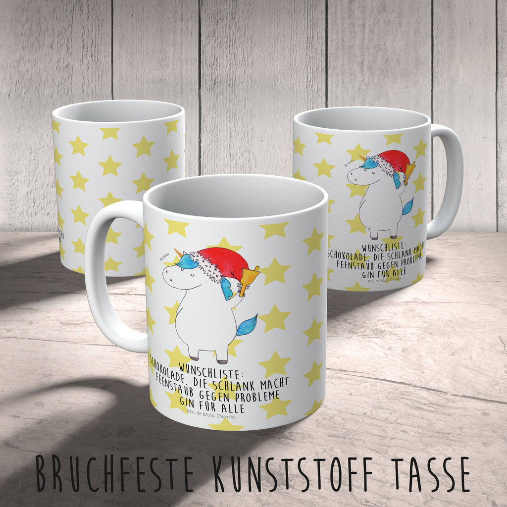 Kindertasse Einhorn Weihnachtsmann Kunststoff Tasse, Kindergarten, Tasse, Trinkbecher, Camping Becher, Kaffeetasse, Kunststoffbecher, Kindergartenbecher, Outdoorgeschirr, Kunststoffgeschirr, Reisebecher, Reisetasse, Kinderbecher, Einhorn, Einhörner, Einhorn Deko, Pegasus, Unicorn, Gin, Schokolade, Schoki, Weihnachten, Weihnachtsmann, Nikolaus, Wunschzettel, Wunschliste, Feenstaub