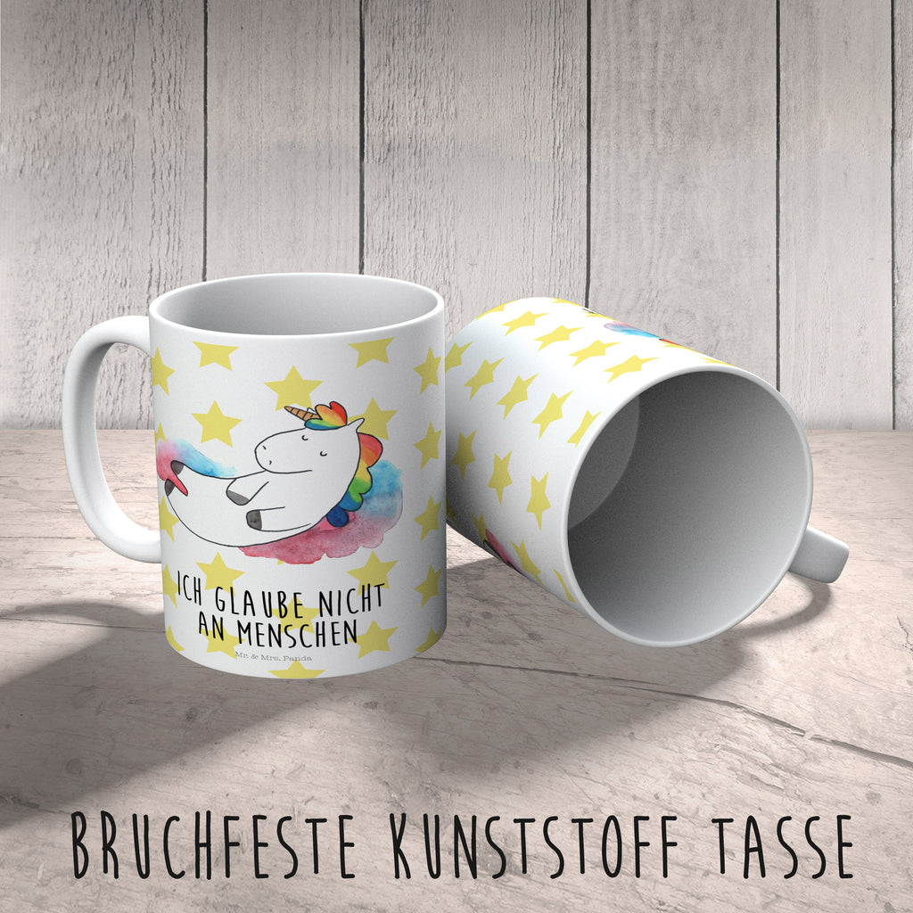 Kindertasse Einhorn Wolke 7 Kunststoff Tasse, Kindergarten, Tasse, Trinkbecher, Camping Becher, Kaffeetasse, Kunststoffbecher, Kindergartenbecher, Outdoorgeschirr, Kunststoffgeschirr, Reisebecher, Reisetasse, Kinderbecher, Einhorn, Einhörner, Einhorn Deko, Pegasus, Unicorn, verliebt, Menschen, witzig, lustig, Geschenk, Glaube, Realität, Lächeln