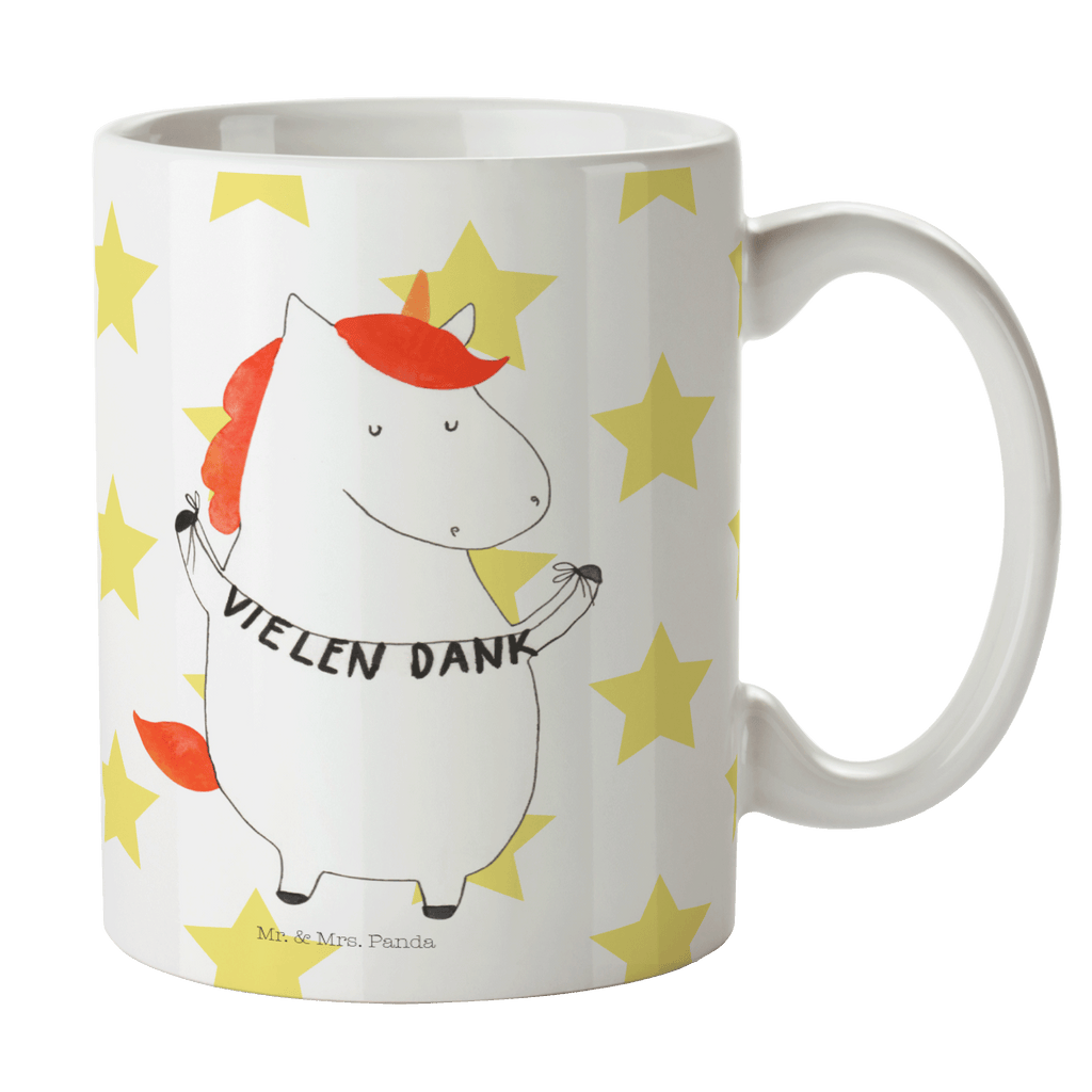 Tasse Einhorn Vielen Dank Danke, vielen Dank, Einhorn, Einhörner, Dankeschön, Danksagung, Becher, Kaffeetasse, Kaffeebecher, Tee, Frühstück, Büro  Einhorn, Einhörner, Einhorn Deko, Pegasus, Unicorn