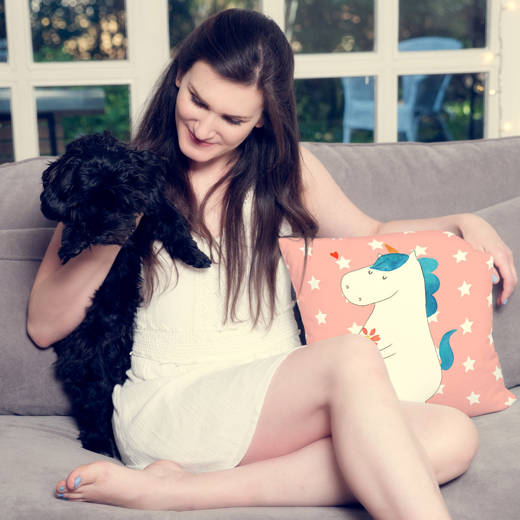 40x40 Kissen Einhorn Spaziergang Kissenhülle, Kopfkissen, Sofakissen, Dekokissen, Motivkissen, Einhorn, Einhörner, Einhorn Deko, Pegasus, Unicorn, Glitzer, Blumen, Spaziergang, Motivation, Gute Laune, Freude, Freundin, Mutter, Schwester