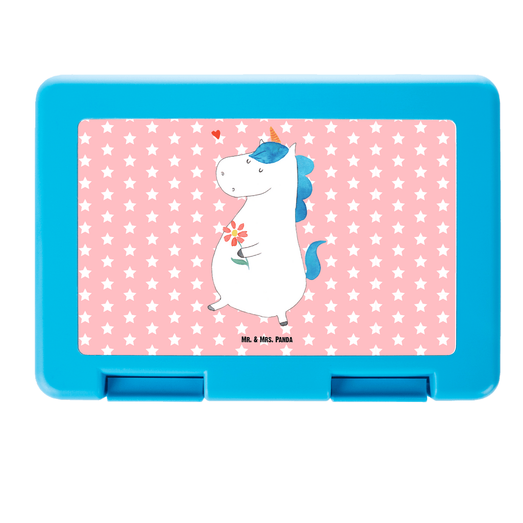 Brotdose Einhorn Spaziergang Brotbox, Snackbox, Lunch box, Butterbrotdose, Brotzeitbox, Einhorn, Einhörner, Einhorn Deko, Pegasus, Unicorn, Glitzer, Blumen, Spaziergang, Motivation, Gute Laune, Freude, Freundin, Mutter, Schwester