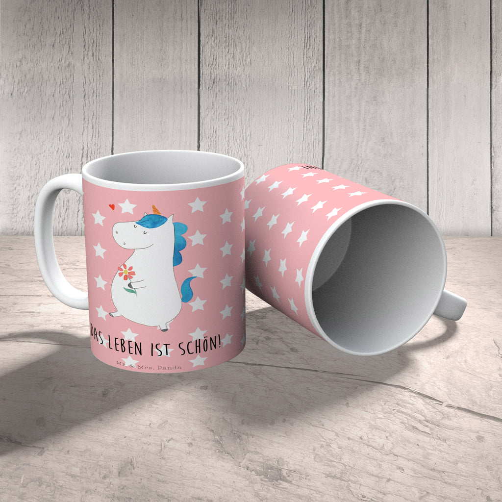 Tasse Einhorn Spaziergang Einhörner, Unicorn, Einhorn, Glitzer, Blumen, Spaziergang, Motivation, Gute Laune, Freude, Freundin, Mutter, Schwester Becher, Kaffeetasse, Kaffeebecher, Tee, Frühstück, Büro  Einhorn, Einhörner, Einhorn Deko, Pegasus, Unicorn