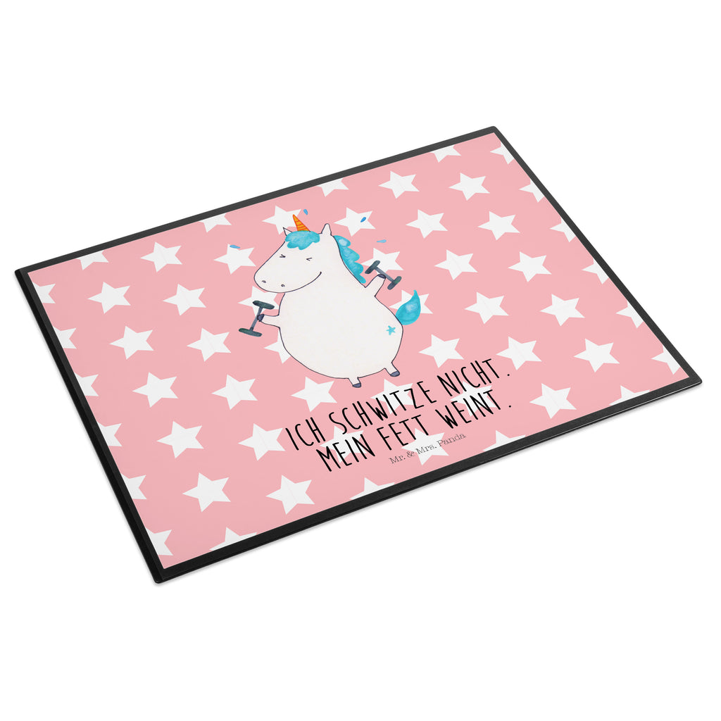 Schreibtischunterlage Einhorn Fitness Schreibunterlage, Schreibtischauflage, Bürobedarf, Büroartikel, Schreibwaren, Schreibtisch Unterlagen, Schreibtischunterlage Groß, Einhorn, Einhörner, Einhorn Deko, Pegasus, Unicorn, Gym, Fitness, Fitnessstudio, Diät, Abnehmen, Sport, Pumpen, Geräte, Sixpack