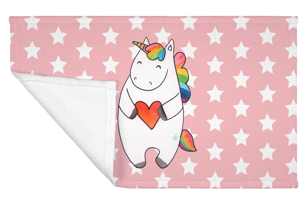 Gäste Handtuch Einhorn Herz Gästetuch, Reisehandtuch, Sport Handtuch, Frottier, Kinder Handtuch, Einhorn, Einhörner, Einhorn Deko, Pegasus, Unicorn, Herz, schlimm, böse, witzig, lustig, Freundin, anders, bunt