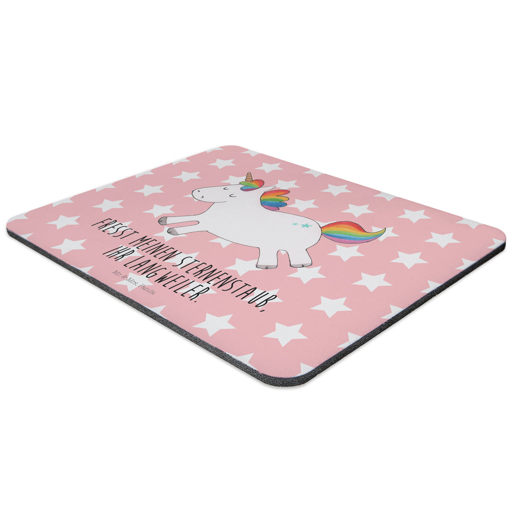 Mauspad Einhorn Happy Mousepad, Computer zubehör, Büroausstattung, PC Zubehör, Arbeitszimmer, Mauspad, Einzigartiges Mauspad, Designer Mauspad, Einhorn, Einhörner, Einhorn Deko, Pegasus, Unicorn, glücklich, fröhlich, Spaß, Freude, Lebensfreude, witzig, spannend, Lächeln, Lachen
