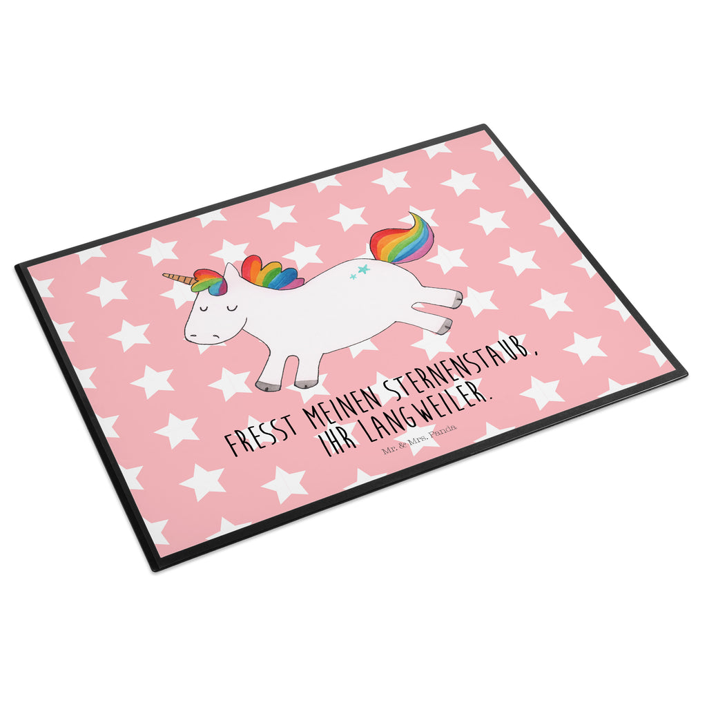Schreibtischunterlage Einhorn Happy Schreibunterlage, Schreibtischauflage, Bürobedarf, Büroartikel, Schreibwaren, Schreibtisch Unterlagen, Schreibtischunterlage Groß, Einhorn, Einhörner, Einhorn Deko, Pegasus, Unicorn, glücklich, fröhlich, Spaß, Freude, Lebensfreude, witzig, spannend, Lächeln, Lachen