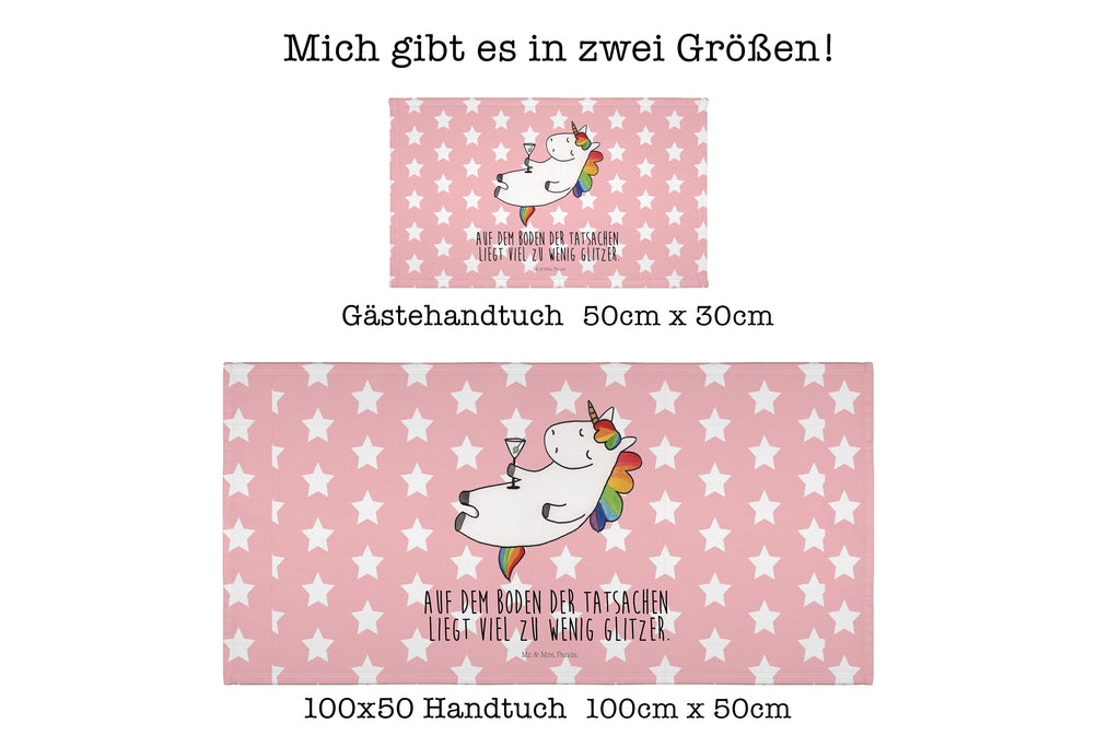 Gäste Handtuch Einhorn Cocktail Gästetuch, Reisehandtuch, Sport Handtuch, Frottier, Kinder Handtuch, Einhorn, Einhörner, Einhorn Deko, Pegasus, Unicorn, Party, Spaß, Feiern, Caipirinha, Rum, Cuba Libre, Sekt, Freundin, Geburtstag, lustig, witzig, Spruch, Glitzer