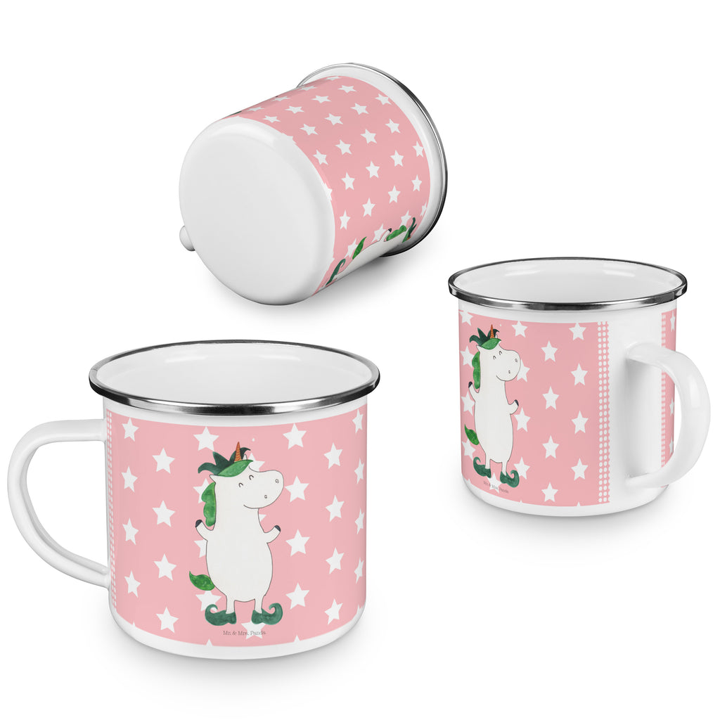 Camping Emaille Tasse Einhorn Joker Campingtasse, Trinkbecher, Metalltasse, Outdoor Tasse, Emaille Trinkbecher, Blechtasse Outdoor, Emaille Campingbecher, Edelstahl Trinkbecher, Metalltasse für Camping, Kaffee Blechtasse, Camping Tasse Metall, Einhorn, Einhörner, Einhorn Deko, Pegasus, Unicorn, Hofnarr, Kasper, Gaukler, Mittelalter