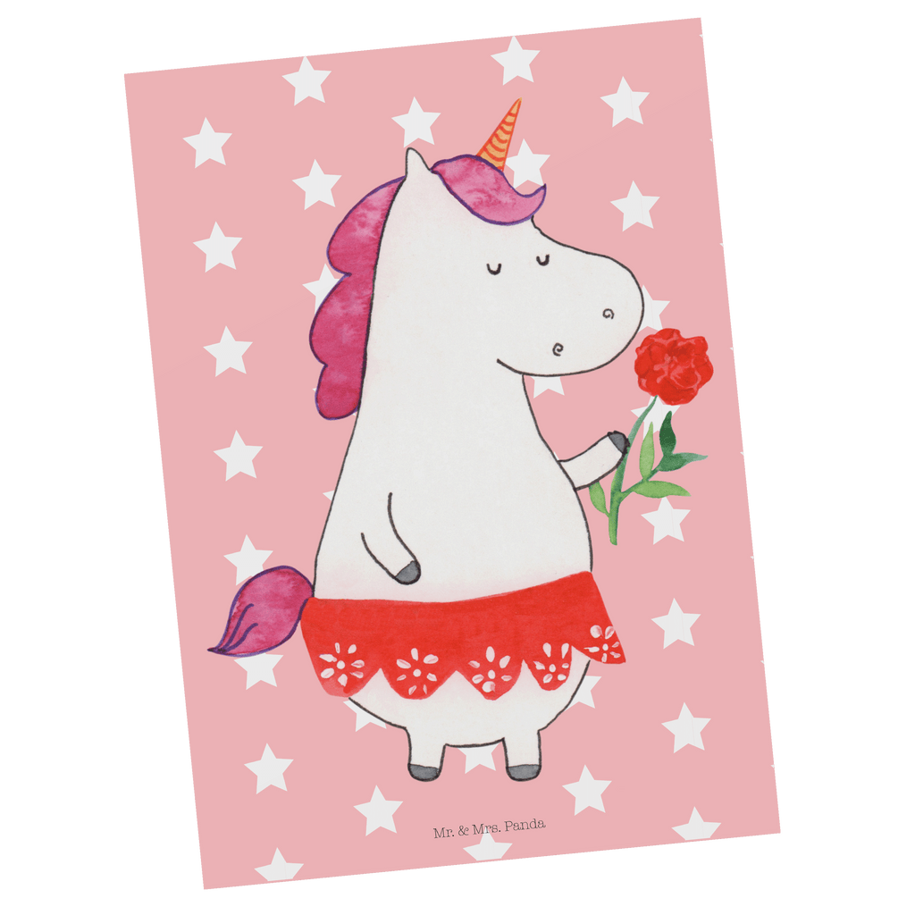 Postkarte Einhorn Dame Geschenkkarte, Grußkarte, Karte, Einladung, Ansichtskarte, Geburtstagskarte, Einladungskarte, Einhorn, Einhörner, Einhorn Deko, Pegasus, Unicorn, Dame, Lady, feine Dame, Freundin, Frau, Bachelor, Bachelorette, Abfuhr, Schluss machen, Trennung