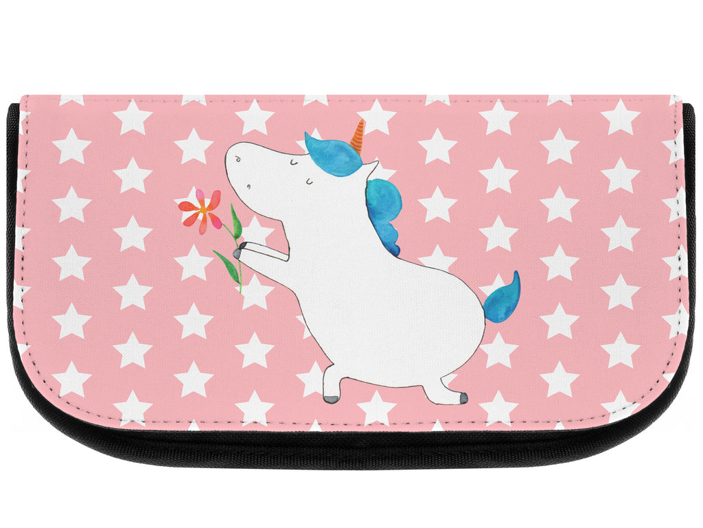 Kosmetiktasche Einhorn Blume Kosmetikbeutel, Kulturtasche, Kulturbeutel, Schminktasche, Make-Up Tasche, Einhorn, Einhörner, Einhorn Deko, Pegasus, Unicorn, Liebe, Liebesbeweis, Antrag, Heiratsantrag, Verlobung, Ehepaar, Pärchen, Partner, Freund, Freundin, Ehe, heiraten
