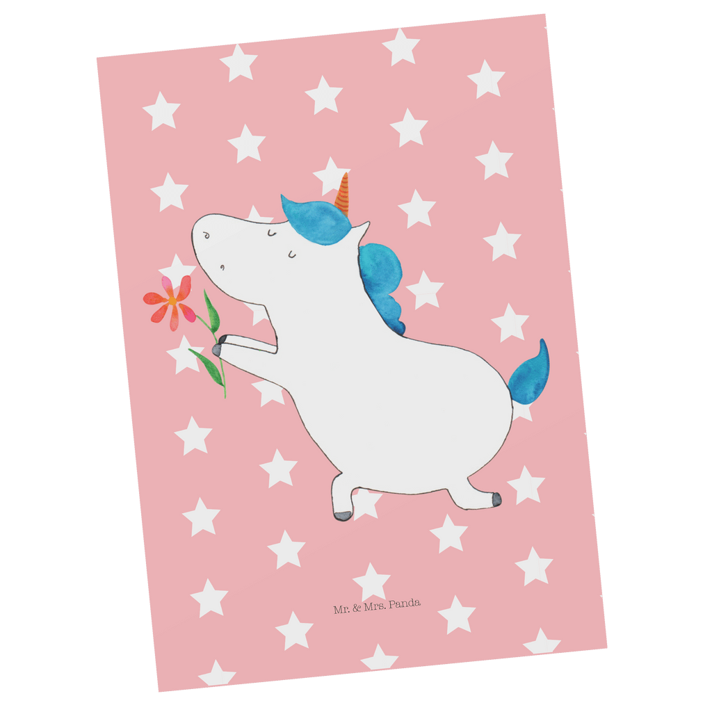 Postkarte Einhorn Blume Geschenkkarte, Grußkarte, Karte, Einladung, Ansichtskarte, Geburtstagskarte, Einladungskarte, Einhorn, Einhörner, Einhorn Deko, Pegasus, Unicorn, Liebe, Liebesbeweis, Antrag, Heiratsantrag, Verlobung, Ehepaar, Pärchen, Partner, Freund, Freundin, Ehe, heiraten