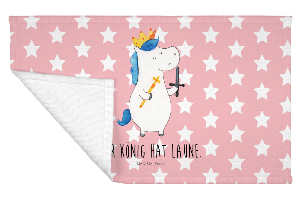 Gäste Handtuch Einhorn König mit Schwert Gästetuch, Reisehandtuch, Sport Handtuch, Frottier, Kinder Handtuch, Einhorn, Einhörner, Einhorn Deko, Pegasus, Unicorn, König, Ritter, Mittelalter