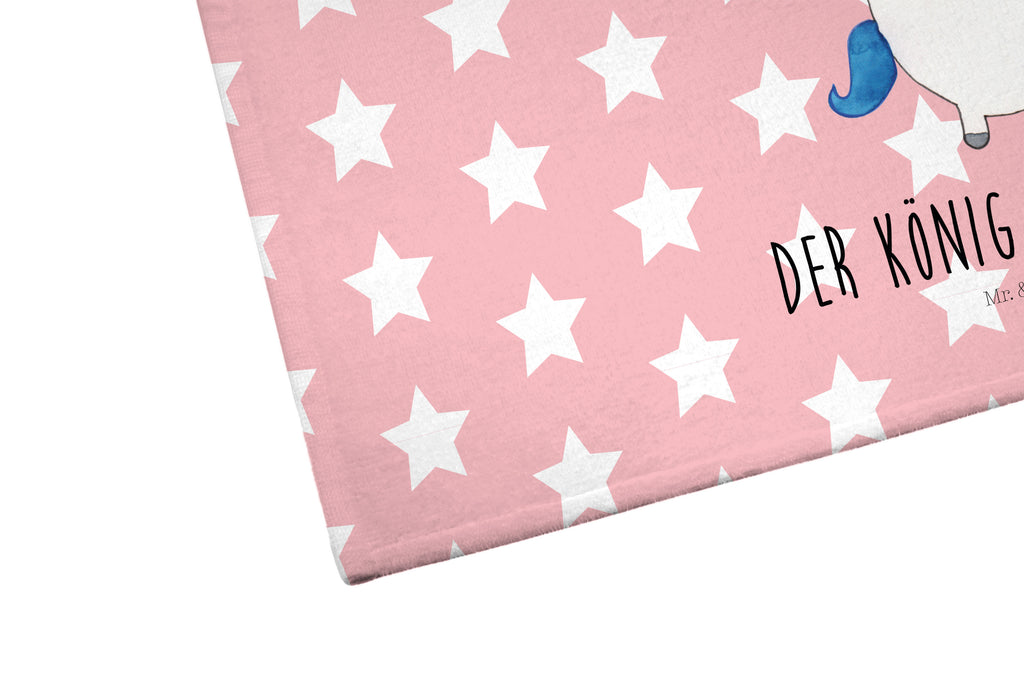 Gäste Handtuch Einhorn König mit Schwert Gästetuch, Reisehandtuch, Sport Handtuch, Frottier, Kinder Handtuch, Einhorn, Einhörner, Einhorn Deko, Pegasus, Unicorn, König, Ritter, Mittelalter