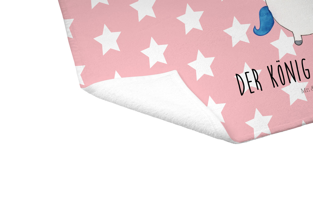 Gäste Handtuch Einhorn König mit Schwert Gästetuch, Reisehandtuch, Sport Handtuch, Frottier, Kinder Handtuch, Einhorn, Einhörner, Einhorn Deko, Pegasus, Unicorn, König, Ritter, Mittelalter