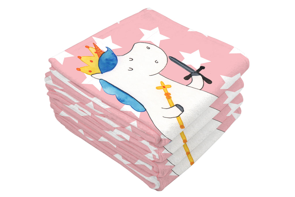 Gäste Handtuch Einhorn König mit Schwert Gästetuch, Reisehandtuch, Sport Handtuch, Frottier, Kinder Handtuch, Einhorn, Einhörner, Einhorn Deko, Pegasus, Unicorn, König, Ritter, Mittelalter