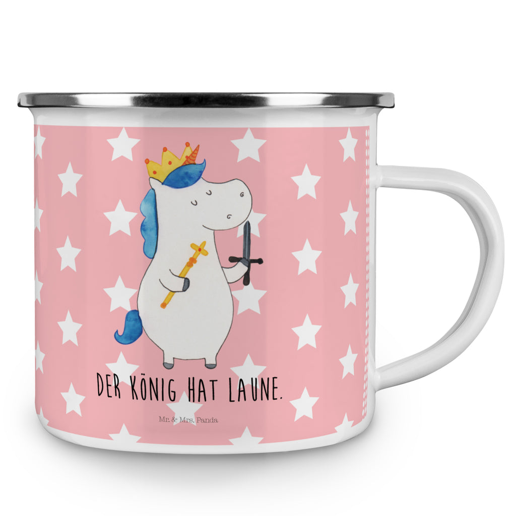 Camping Emaille Tasse Einhorn König mit Schwert Campingtasse, Trinkbecher, Metalltasse, Outdoor Tasse, Emaille Trinkbecher, Blechtasse Outdoor, Emaille Campingbecher, Edelstahl Trinkbecher, Metalltasse für Camping, Kaffee Blechtasse, Camping Tasse Metall, Einhorn, Einhörner, Einhorn Deko, Pegasus, Unicorn, König, Ritter, Mittelalter