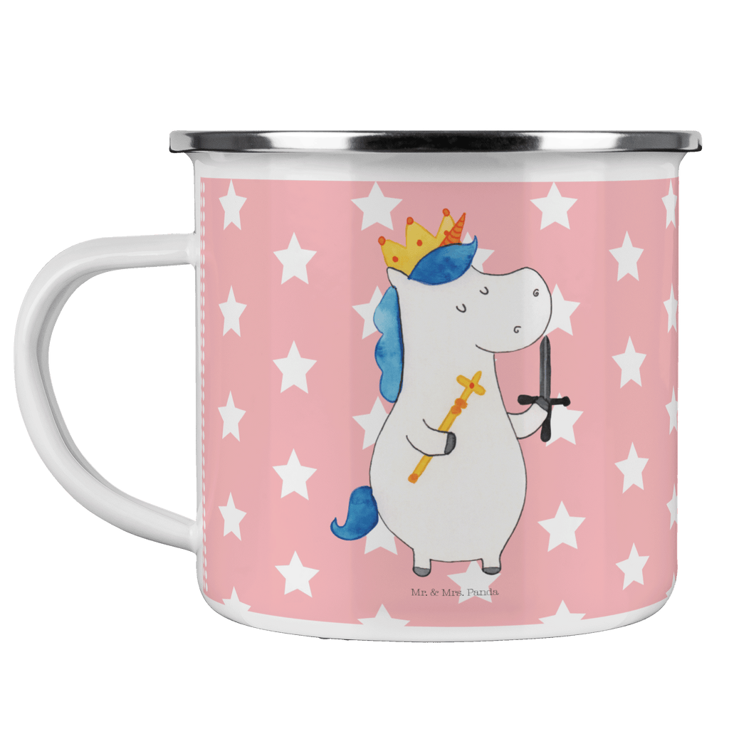 Camping Emaille Tasse Einhorn König mit Schwert Campingtasse, Trinkbecher, Metalltasse, Outdoor Tasse, Emaille Trinkbecher, Blechtasse Outdoor, Emaille Campingbecher, Edelstahl Trinkbecher, Metalltasse für Camping, Kaffee Blechtasse, Camping Tasse Metall, Einhorn, Einhörner, Einhorn Deko, Pegasus, Unicorn, König, Ritter, Mittelalter