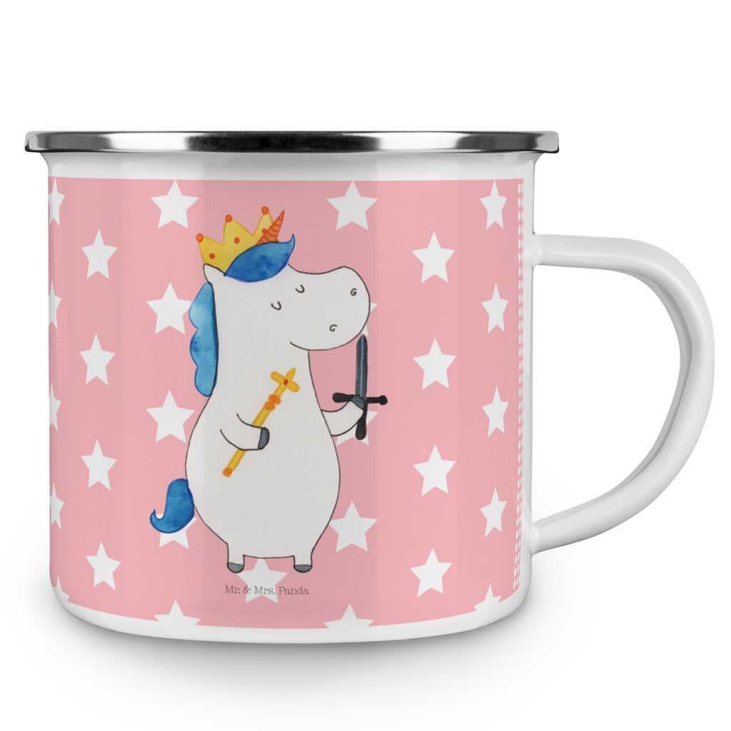 Camping Emaille Tasse Einhorn König mit Schwert Campingtasse, Trinkbecher, Metalltasse, Outdoor Tasse, Emaille Trinkbecher, Blechtasse Outdoor, Emaille Campingbecher, Edelstahl Trinkbecher, Metalltasse für Camping, Kaffee Blechtasse, Camping Tasse Metall, Einhorn, Einhörner, Einhorn Deko, Pegasus, Unicorn, König, Ritter, Mittelalter