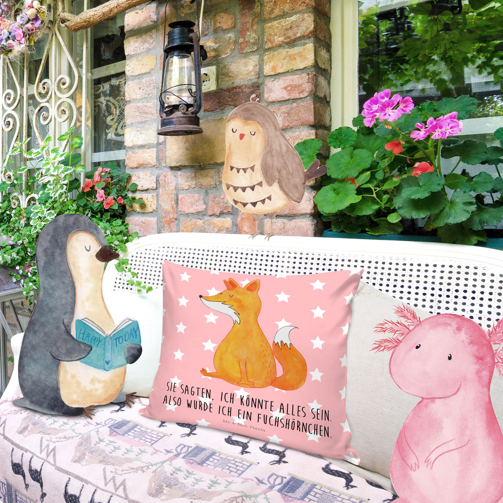 40x40 Kissen Fuchshörnchen Kissenhülle, Kopfkissen, Sofakissen, Dekokissen, Motivkissen, Einhorn, Einhörner, Einhorn Deko, Pegasus, Unicorn, Fuchs, Unicorns, Fuchshörnchen, Fuchshorn, Foxycorn, Füchse