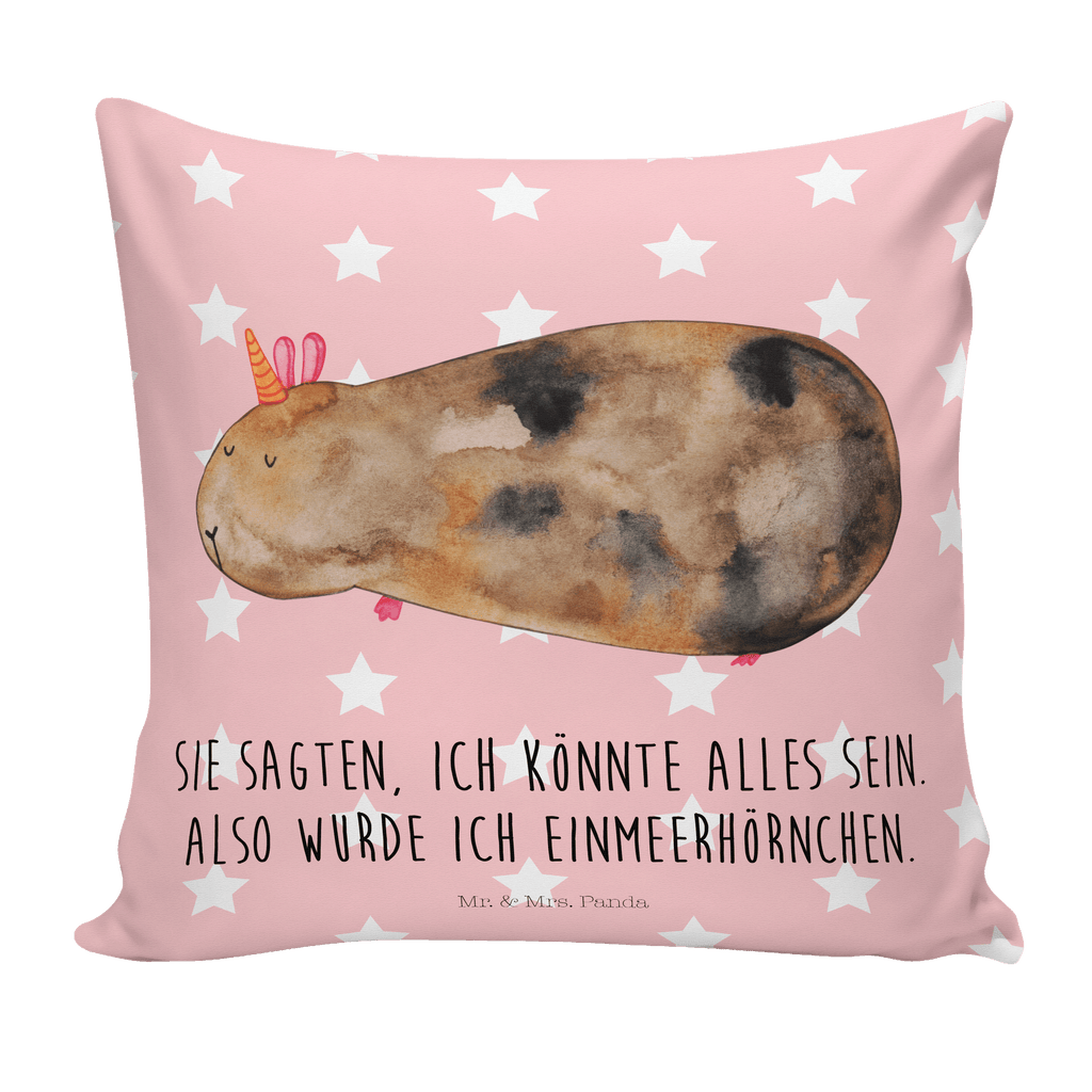 40x40 Kissen Meerhörnchen Kissenhülle, Kopfkissen, Sofakissen, Dekokissen, Motivkissen, Einhorn, Einhörner, Einhorn Deko, Pegasus, Unicorn, Meerhörnchen, Meericorn, Meerschwein, Meerschweinchen