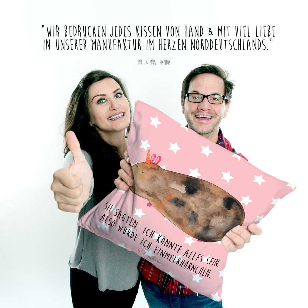 40x40 Kissen Meerhörnchen Kissenhülle, Kopfkissen, Sofakissen, Dekokissen, Motivkissen, Einhorn, Einhörner, Einhorn Deko, Pegasus, Unicorn, Meerhörnchen, Meericorn, Meerschwein, Meerschweinchen