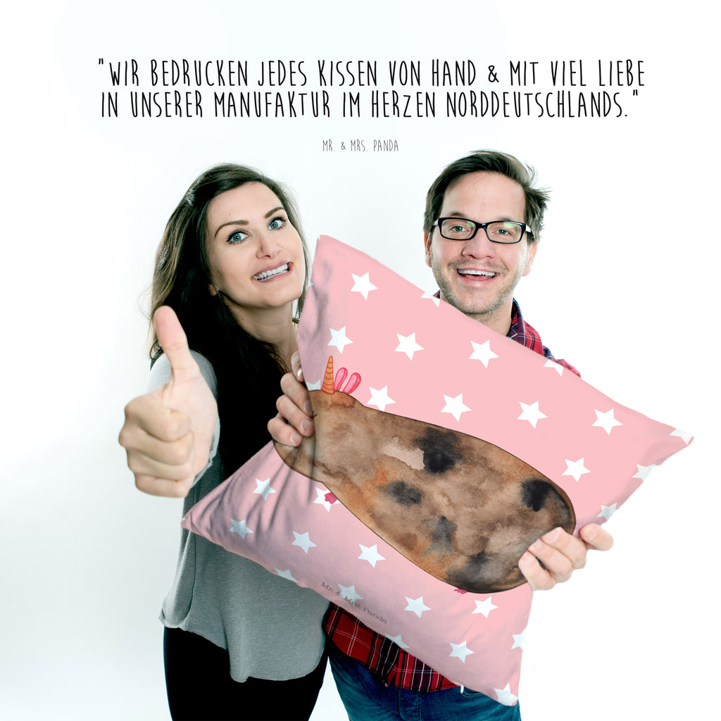 40x40 Kissen Meerhörnchen Kissenhülle, Kopfkissen, Sofakissen, Dekokissen, Motivkissen, Einhorn, Einhörner, Einhorn Deko, Pegasus, Unicorn, Meerhörnchen, Meericorn, Meerschwein, Meerschweinchen