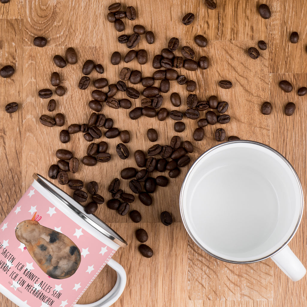 Camping Emaille Tasse Meerhörnchen Campingtasse, Trinkbecher, Metalltasse, Outdoor Tasse, Emaille Trinkbecher, Blechtasse Outdoor, Emaille Campingbecher, Edelstahl Trinkbecher, Metalltasse für Camping, Kaffee Blechtasse, Camping Tasse Metall, Einhorn, Einhörner, Einhorn Deko, Pegasus, Unicorn, Meerhörnchen, Meericorn, Meerschwein, Meerschweinchen
